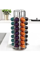 Ceruzo Capsulehouder - Geschikt voor 42 Nespresso Koffiecups - Draaibaar
