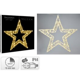 Verlichte Kerstster - Timer - 960 led