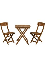 Ambiance Bistroset - Tuintafel - Tuinstoelen - Inklapbaar