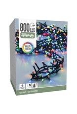 Microcluster - 800 led - 16m - multicolor - Timer - Lichtfuncties - Geheugen - Buiten