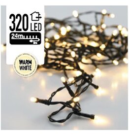 LED-verlichting 320 LED's 24 meter warm wit