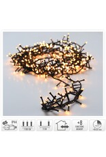 Microcluster - 560 led - 11m - warm wit - Timer - Lichtfuncties - Geheugen - Buiten