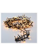 Microcluster - 560 led - 11m - warm wit - Timer - Lichtfuncties - Geheugen - Buiten