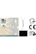 Netverlichting 320 LED -  300 x 150 cm - warm wit