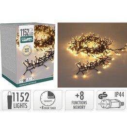 S.I.A. Treecluster Kerstboomverlichting - 1152led - warm wit