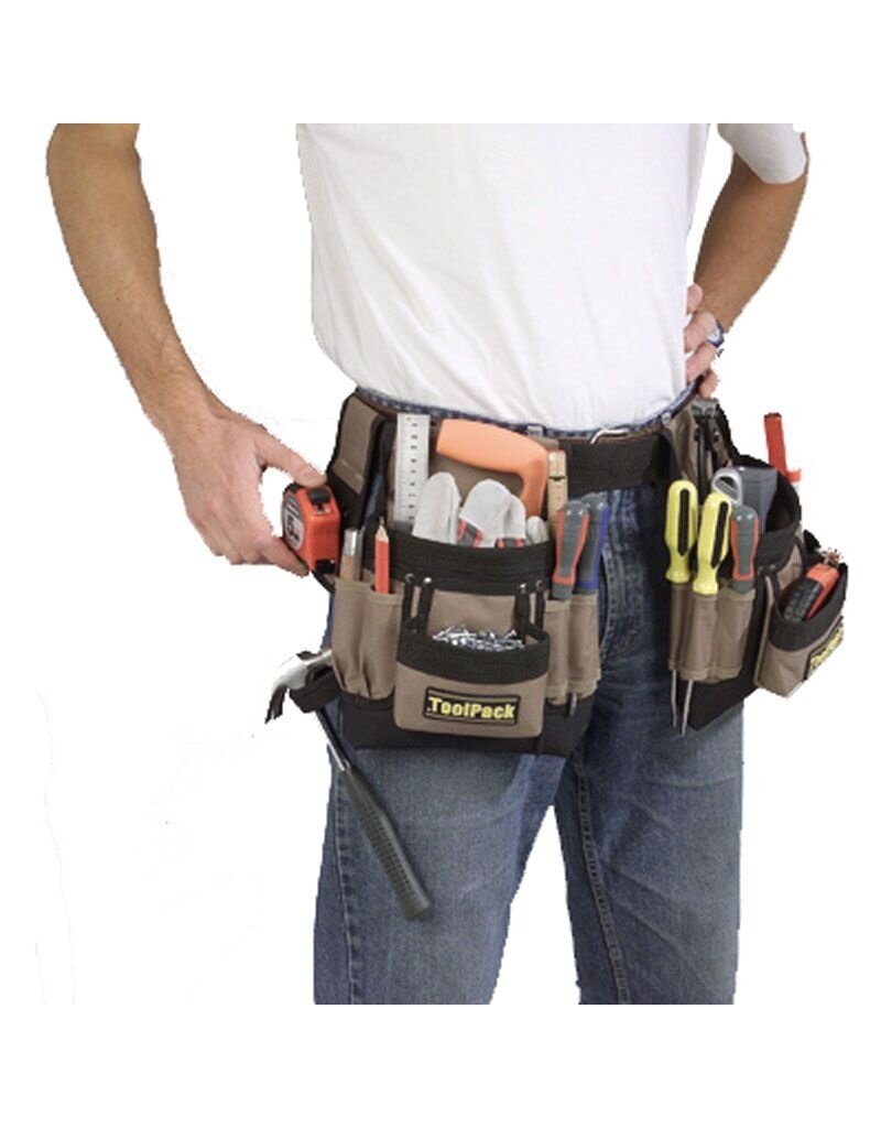 Toolpack ToolPack Gereedschapsgordel met 2 tassen