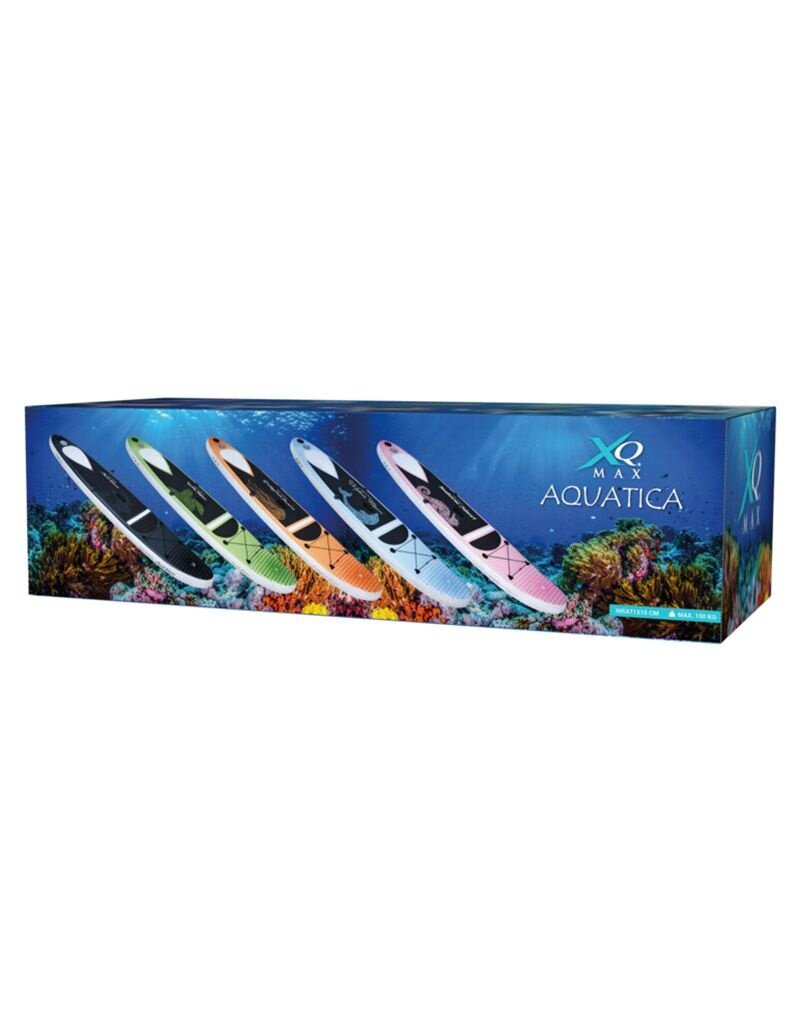 XQ Max SUP Board Aquatica - 305cm - tot 150kg - Turtle Maori