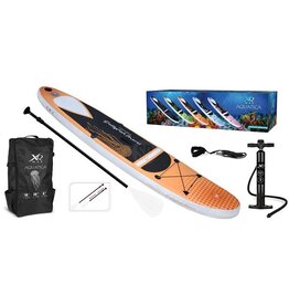 XQ Max SUP Board Aquatica - 305cm - tot 150kg - Jellyfish Maori