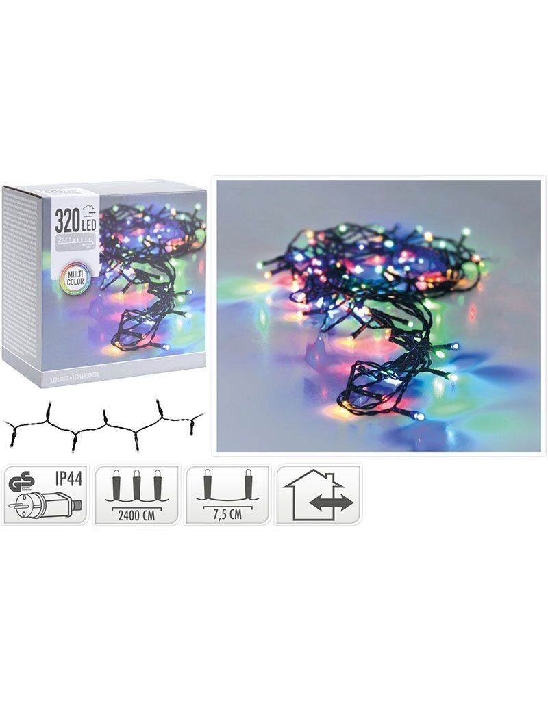 LED-verlichting - 320 LED's - 24 meter - multicolor
