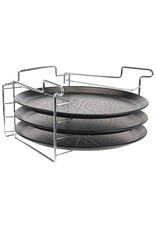 Excellent Houseware Pizzabakset - 4 delig - non-stick