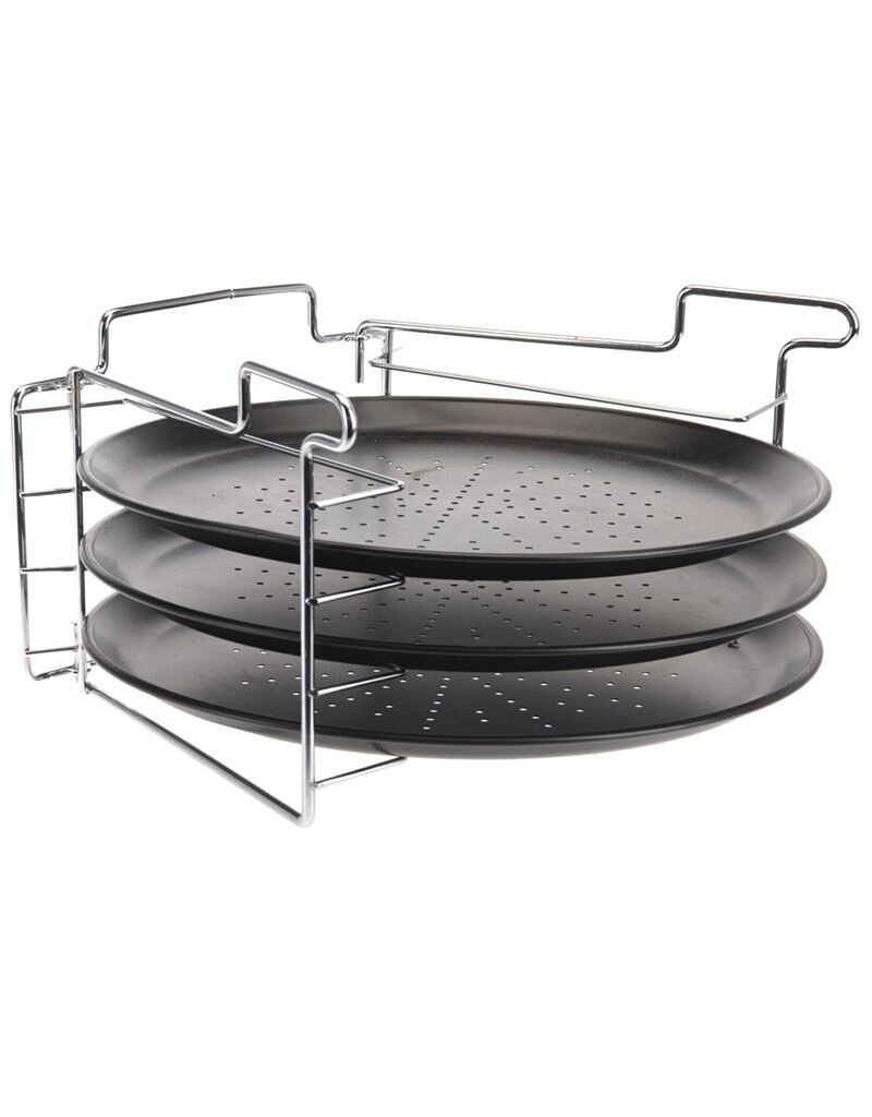 Excellent Houseware Pizzabakset - 4 delig - non-stick