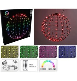 Lichtbol - Kerstverlichting - 40 cm - RGB Licht - 168 LED - Colour Changing