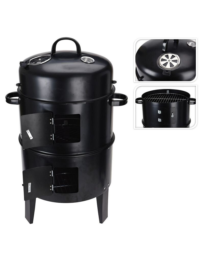 Barbecue Smoker - Rook- en Grill-oven - Ø40 x H78 cm