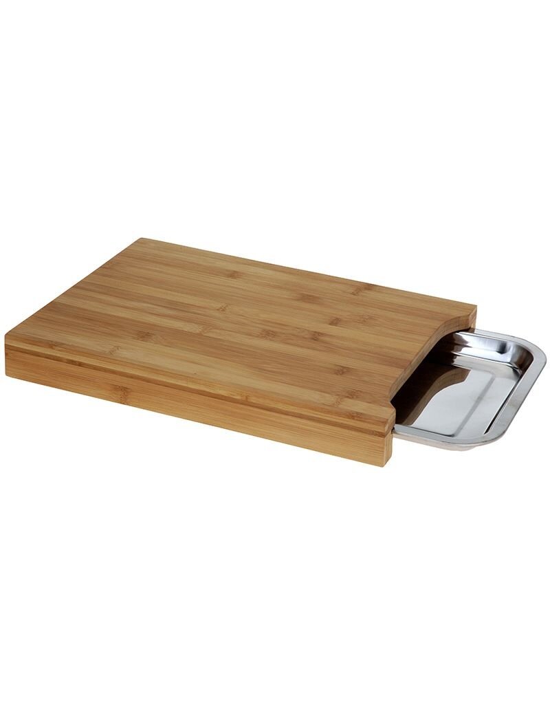 Excellent Houseware Bamboe snijplank met opvangbak