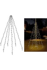 Vlaggenmast verlichting 360 LED's - 800cm