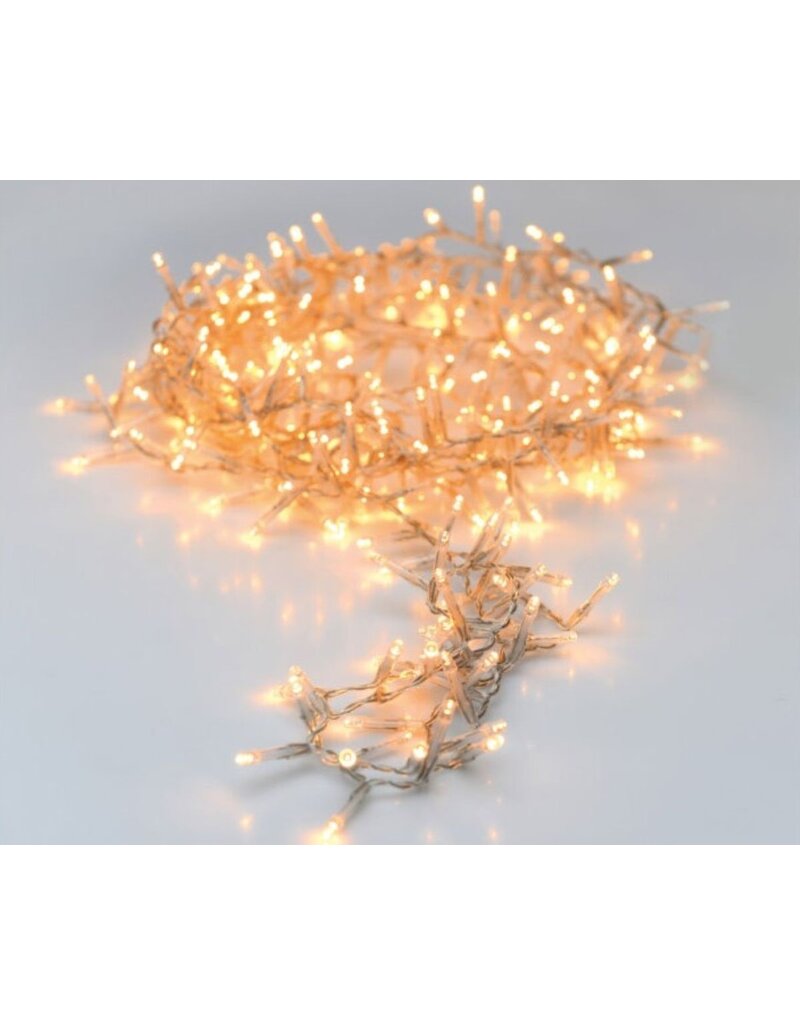 LED-verlichting - 120 LED - Lichtfuncties - Timer - 9 meter - transparant snoer