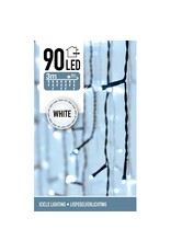 IJspegel verlichting - 90 LED - 3 meter - wit