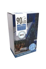 IJspegel verlichting - 90 LED - 3 meter - wit