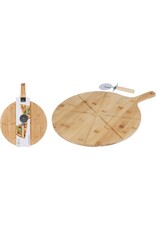 Excellent Houseware Pizza Snijplank met Snijder