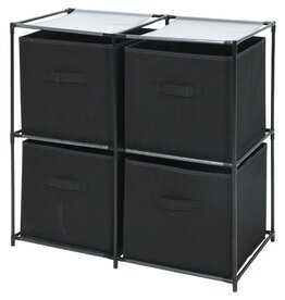 Storage Solutions Opbergkast - 4 compartimenten - 68x35xH70