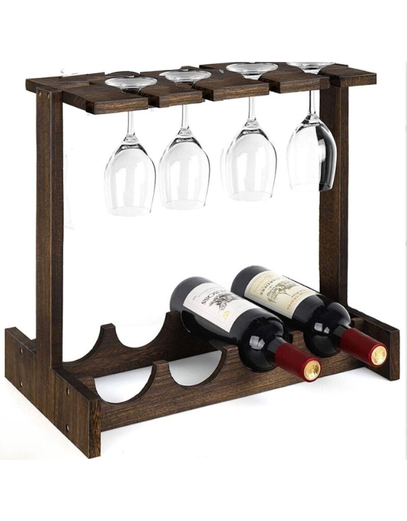 Ceruzo Wijnrek met Wijnglashouder