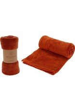 Fleece Deken - 125x150 - Terra Cotta