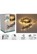 S.I.A. Treecluster Kerstboomverlichting - 1536led - warm wit