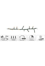 Micro Cluster 560 LED - 11m - met timer en dimmer - extra warm wit