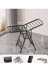 Ceruzo Droogrek - Inklapbaar - Zwart