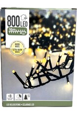 Microcluster - 800 led - 16m - two tone romantic - Timer - Lichtfuncties - Geheugen - Buiten