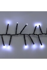 Maxi Cluster Kerstverlichting - 400 led - 6m - wit - Timer - Lichtfuncties - Geheugen - Buiten