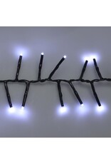 Maxi Cluster Kerstverlichting - 800 led - 12m - wit - Timer - Lichtfuncties - Geheugen - Buiten
