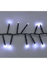 Maxi Cluster Kerstverlichting - 1200 led - 18m - wit - Timer - Lichtfuncties - Geheugen - Buiten