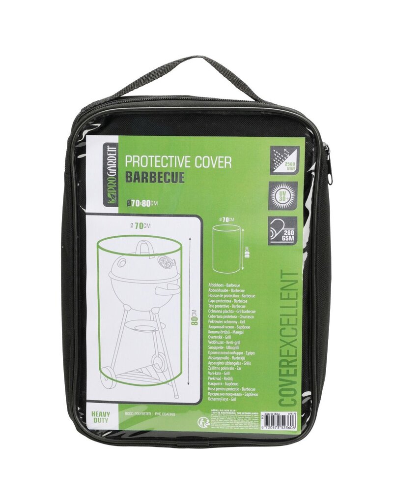 ProGarden Afdekhoes voor Barbecue - Zware kwaliteit - Waterdicht - 70 x 80 cm