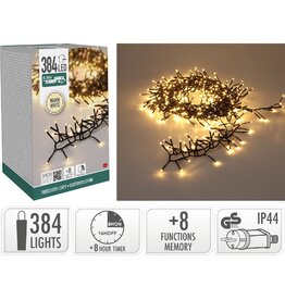 S.I.A. Treecluster Kerstboomverlichting - 384led - warm wit