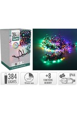 S.I.A. Treecluster Kerstboomverlichting - 384led - multicolor