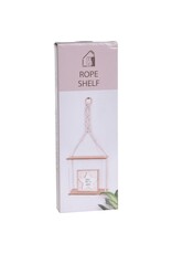 Hangplateau met Touw Decoratie - 2 plateaus