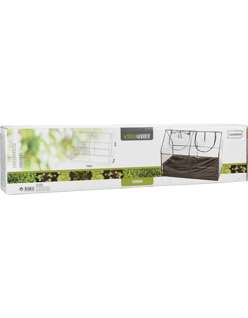 ProGarden Kweekkas met Bodem- 130 x 65 x 85