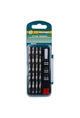 Brudermannesmann Brüder Mannesmann Precisie bitset (21 dlg) in cassette