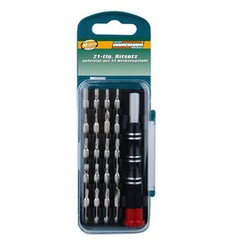 Brudermannesmann Brüder Mannesmann Precisie bitset (21 dlg) in cassette