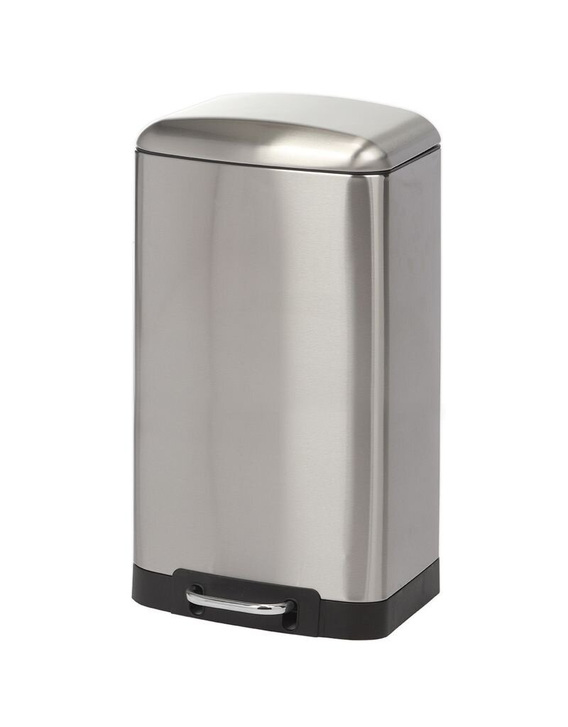 Duett Pedaalemmer - 20 liter - metaal - chroom