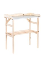 Houten Oppottafel - 78 x 37 x 82 cm