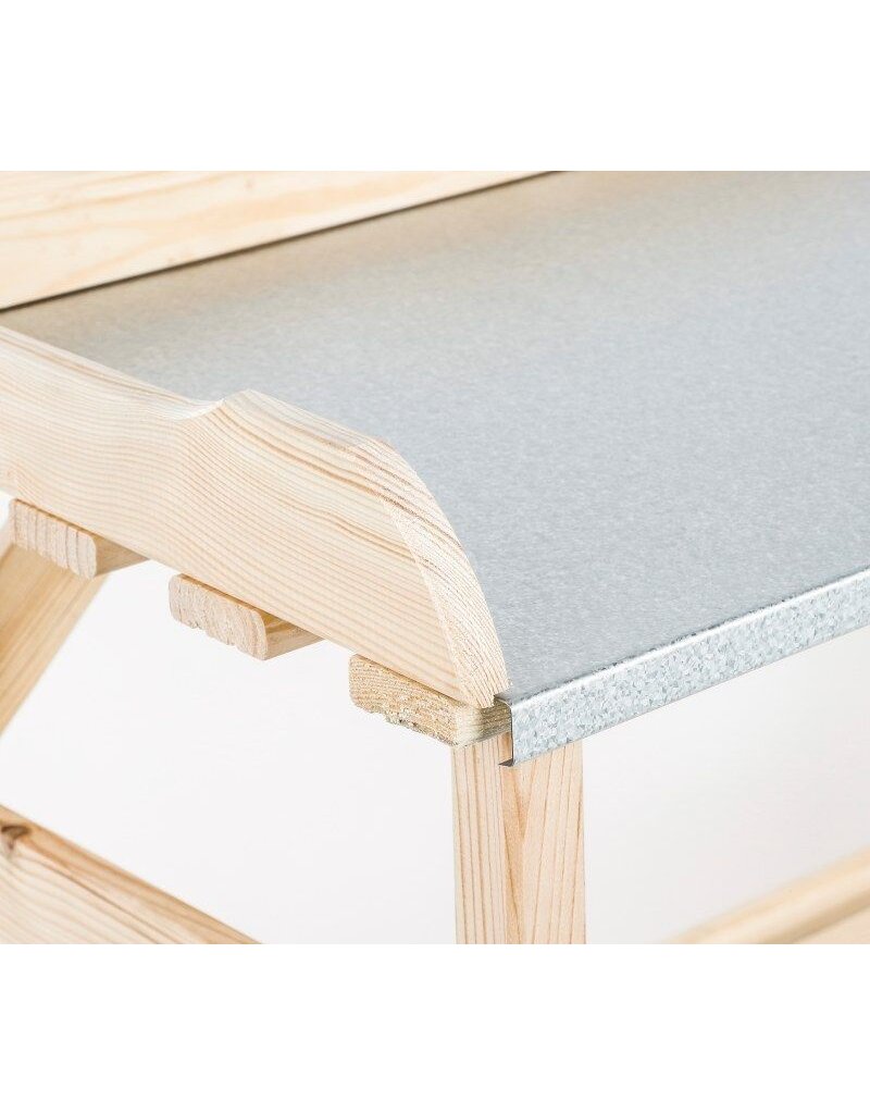 Houten Oppottafel - 78 x 37 x 82 cm