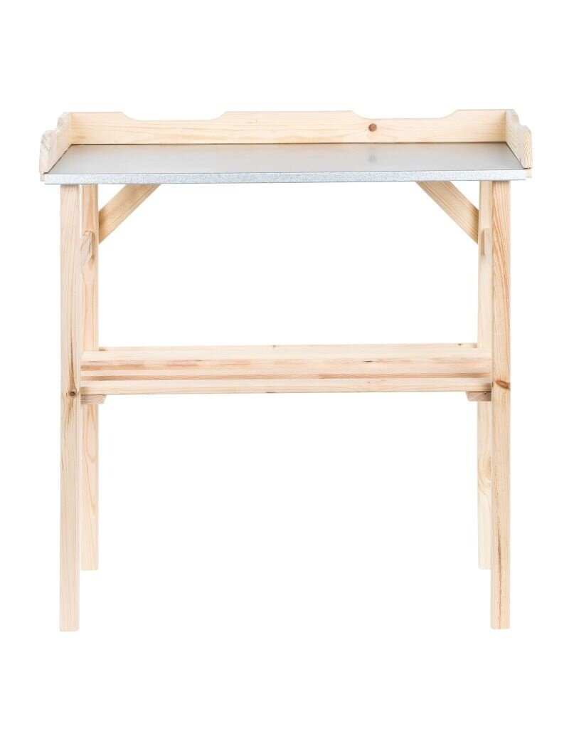 Houten Oppottafel - 78 x 37 x 82 cm