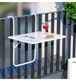 Balkontafel 60x40 - Wit
