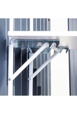 Balkontafel 60x40 - Wit