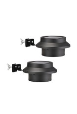 Solarlampen voor Dakgoten - 2 stuks