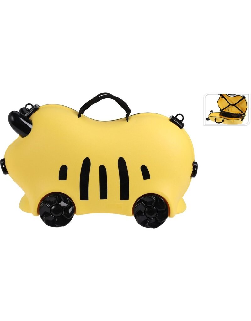 Kinder Zitkoffer - Geel