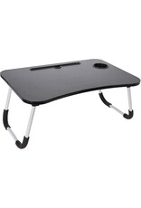 Ceruzo Opklapbare Laptoptafel - Bedtafel - 60x40 cm - Zwart