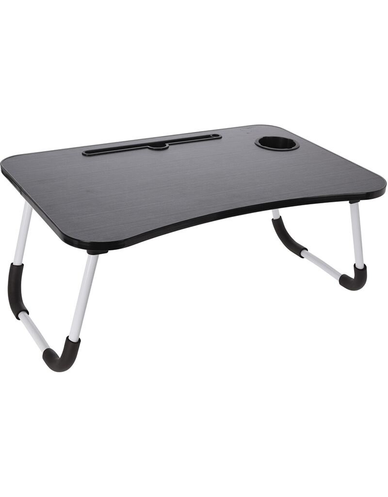Ceruzo Opklapbare Laptoptafel - Bedtafel - 60x40 cm - Zwart
